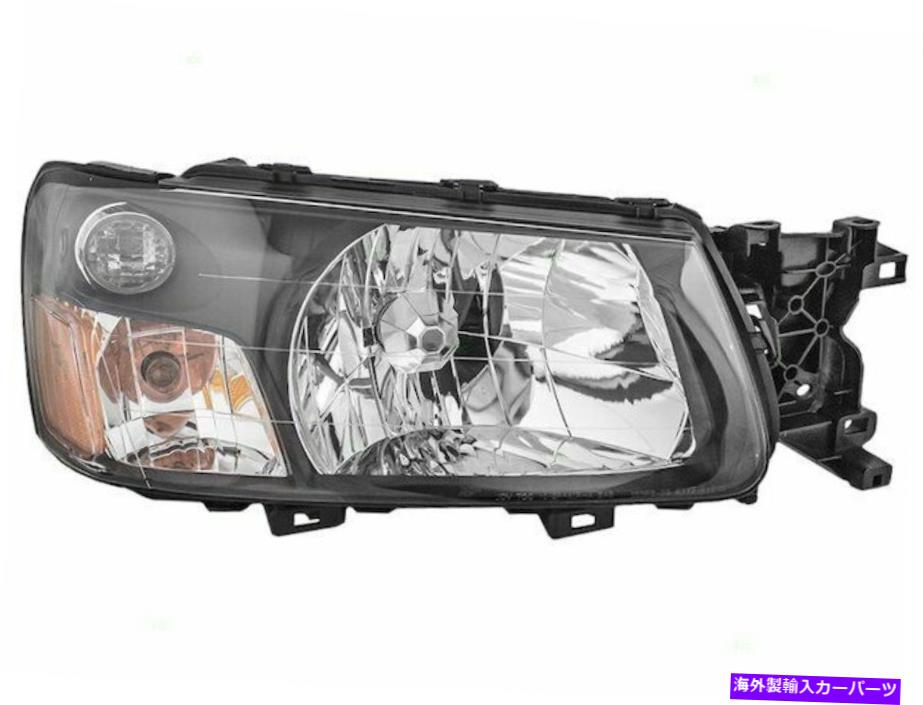 USヘッドライト 2003年から2004年のSubaru Forester Headlightアセンブリ右ブロック76779QX For 2003-2004 Subaru Forester Headlight Assembly Right Brock 76779QX