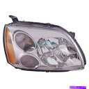 USヘッドライト 新しい右ハロゲンヘッドランプアセンブリは2005-2007三菱ガラントMI2503127 NEW RIGHT HALOGEN HEAD LAMP ASSEMBLY FITS 2005-2007 MITSUBISHI GALANT MI2503127(2)