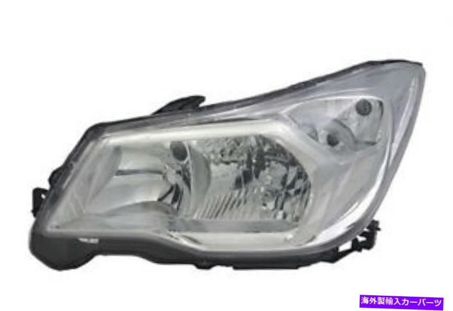 USإåɥ饤 Subaru Forester SJ H11 / HB3 3 / 13-Τκ¦Υإåɥ饤ȥեȥ饤 - LEFT side chrome headlight front light FOR SUBARU FORESTER SJ H11 / HB3 3 / 13-