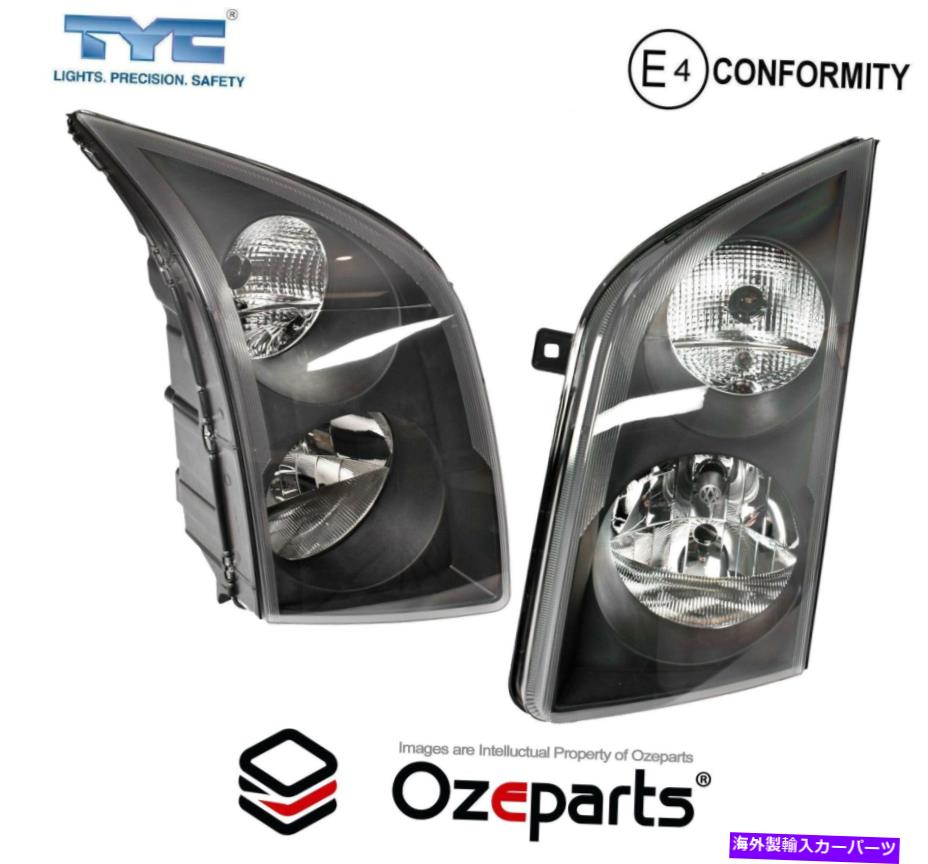 USヘッドライト VW Volkswagen Crafter Van Lt3 06~13用のペアLH + RHヘッドライトランプ（DRL）を設定 Set Pair LH+RH Head Light Lamp (No DRL) For VW Volkswagen Crafter Van LT3 06~13