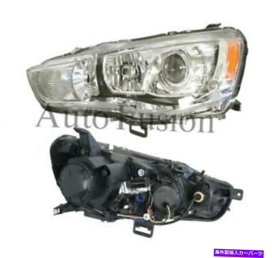 USヘッドライト 三菱アウトランダーZH 2009-2012のヘッドライト左側 Headlight Left Side For Mitsubishi Outlander Zh 2009-2012