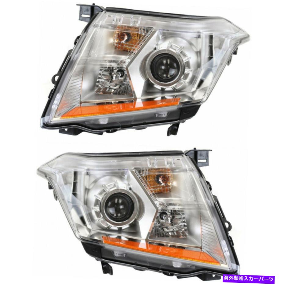 USヘッドライト キャデラックSRXヘッドライト2010-2013ペアLHとRHサイドハロゲンカーパ Fits Cadillac SRX Headlight 2010-2013 Pair LH and RH Side Halogen CAPA