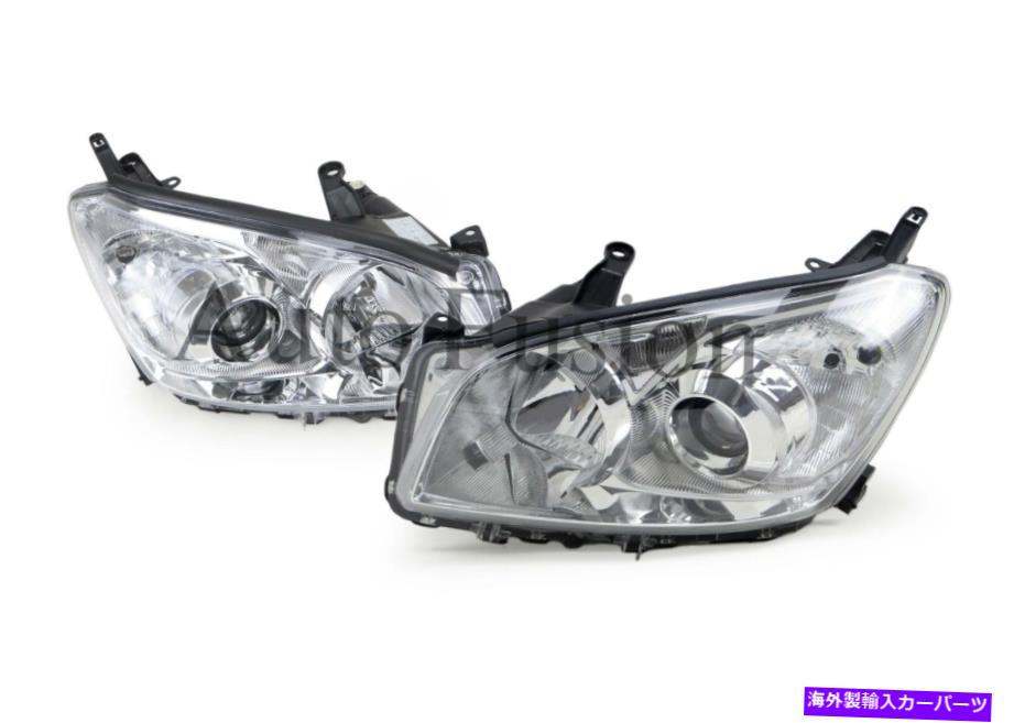USヘッドライト トヨタRAV4 ACA30 2008-2012用のヘッドライトペア Headlights Pair For Toyota Rav4 Aca30 2008-2012