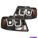 USヘッドライト Anzo USA 111288プロジェクターヘッドライトセット04-08 F-150マークLT Anzo USA 111288 Projector Headlight Set Fits 04-08 F-150 Mark LT(2)