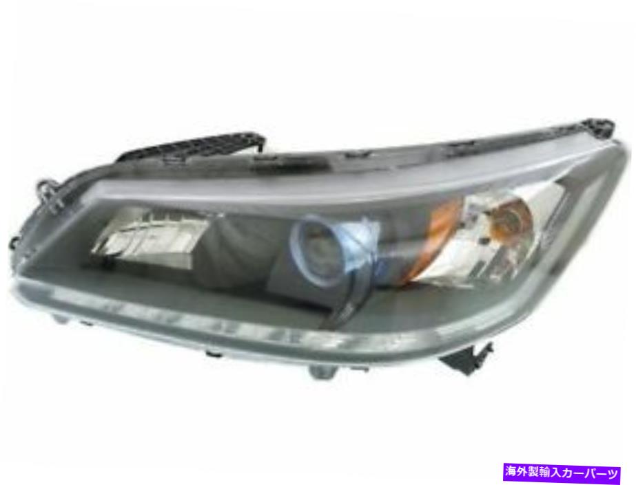 USヘッドライト 左 - 運転者側のヘッドライトアセンブリはホンダアコード2014-2015ハイブリッド54HZHB Left - Driver Side Headlight Assembly fits Honda Accord 2014-2015 Hybrid 54HZHB