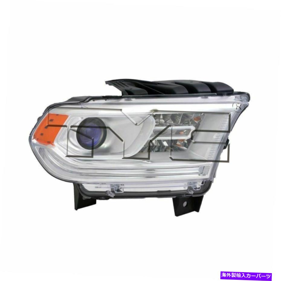 USヘッドライト 2014-2015 Dodge Durangoの右側ハロゲンヘッドライトアセンブリ（W / LED DRL） Right Side Halogen Headlight Assembly For 2014-2015 Dodge Durango (w/ LED DRL)