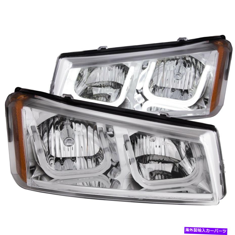 Anzo 111313 Chrome U-Bar Headlights for 2003-2006 Silverado 1500 2500 3500カテゴリUSヘッドライト状態新品メーカー車種発送詳細全国一律 送料無料（※北海道、沖縄、離島は省く）商品詳細輸入商品の為、英語表記となります。Condition: NewBrand: AnzoHousing Color: ChromeBulb Type: HalogenHeadlight Style: U-BarCountry/Region of Manufacture: TaiwanManufacturer Part Number: 111313Bulbs Type: HalogenWarranty: 90 DayHigh Beam: 9005Fitment Type: Performance/CustomLow Beam: 9006Certifications: DOT, SAEUPC: Does Not ApplyBulbs Included: YesNote:: Do not fit Avalanche with Body CladdingLens Color: ClearOE Spec or Performance/Custom: Performance/Custom 条件：新品ブランド：アノ住宅の色：Chrome電球タイプ：ハロゲンヘッドライトスタイル：U-Bar.国/製造地域：台湾製造者部品番号：111313電球の種類：ハロゲン保証：90日ハイビーム：9005フィットメントタイプ：パフォーマンス/カスタムロービーム：9006認証：ドット、SaeUPC：適用しません球根は含まれています：はい注::ボディクラッディングでアバランシェを合わないでくださいレンズカラー：クリアOE仕様またはパフォーマンス/カスタム：パフォーマンス/カスタム《ご注文前にご確認ください》■海外輸入品の為、NC・NRでお願い致します。■取り付け説明書は基本的に付属しておりません。お取付に関しましては専門の業者様とご相談お願いいたします。■通常2〜4週間でのお届けを予定をしておりますが、天候、通関、国際事情により輸送便の遅延が発生する可能性や、仕入・輸送費高騰や通関診査追加等による価格のご相談の可能性もございますことご了承いただいております。■海外メーカーの注文状況次第では在庫切れの場合もございます。その場合は弊社都合にてキャンセルとなります。■配送遅延、商品違い等によってお客様に追加料金が発生した場合や取付け時に必要な加工費や追加部品等の、商品代金以外の弊社へのご請求には一切応じかねます。■弊社は海外パーツの輸入販売業のため、製品のお取り付けや加工についてのサポートは行っておりません。専門店様と解決をお願いしております。■大型商品に関しましては、配送会社の規定により個人宅への配送が困難な場合がございます。その場合は、会社や倉庫、最寄りの営業所での受け取りをお願いする場合がございます。■輸入消費税が追加課税される場合もございます。その場合はお客様側で輸入業者へ輸入消費税のお支払いのご負担をお願いする場合がございます。■商品説明文中に英語にて”保証”関する記載があっても適応はされませんのでご了承ください。■海外倉庫から到着した製品を、再度国内で検品を行い、日本郵便または佐川急便にて発送となります。■初期不良の場合は商品到着後7日以内にご連絡下さいませ。■輸入商品のためイメージ違いやご注文間違い当のお客様都合ご返品はお断りをさせていただいておりますが、弊社条件を満たしている場合はご購入金額の30％の手数料を頂いた場合に限りご返品をお受けできる場合もございます。(ご注文と同時に商品のお取り寄せが開始するため)（30％の内訳は、海外返送費用・関税・消費全負担分となります）■USパーツの輸入代行も行っておりますので、ショップに掲載されていない商品でもお探しする事が可能です。お気軽にお問い合わせ下さいませ。[輸入お取り寄せ品においてのご返品制度・保証制度等、弊社販売条件ページに詳細の記載がございますのでご覧くださいませ]&nbsp;