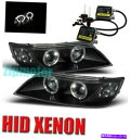 USヘッドライト 1996-2002 BMW Z3 Haloプロジェクターヘッドライト 6000K HID BLK 1996-2002 BMW Z3 HALO PROJECTOR HEADLIGHT 6000K HID BLK