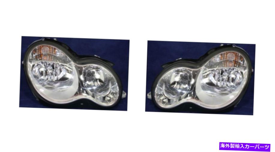 USإåɥ饤 Mercedes-Benz C-Class MB2503148ΤΥɥ饤Сιҥإåɥ饤ȡMB2502148 Driver &Passenger Headlights for Mercedes-Benz C-Class MB2503148, MB2502148