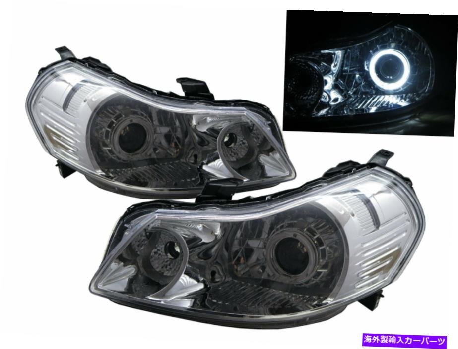USヘッドライト Sedici MK1 07-13 5DガイドLED Angel-Eye Projector Headlight CH Fiat LHD Sedici MK1 07-13 5D Guide LED Angel-Eye Projector Headlight CH US for Fiat LHD(2)