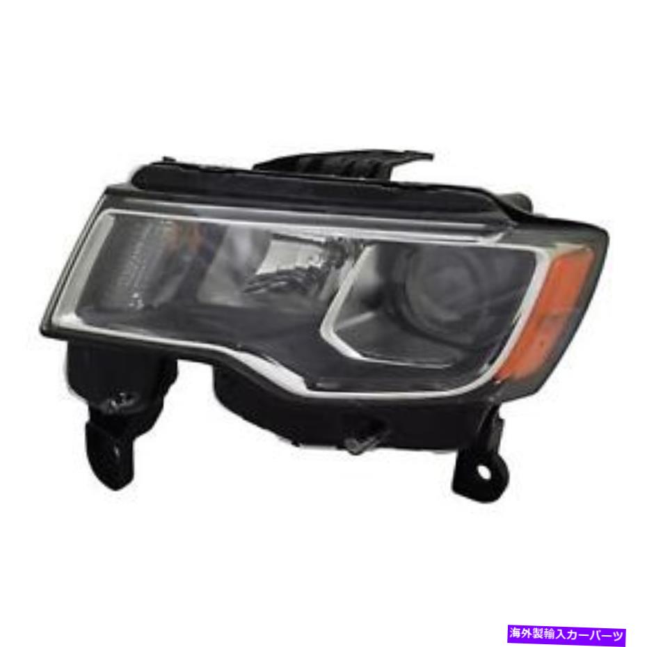 USヘッドライト 17 18 18 19ジープグランドチェロキー（アフターマーケット、NSF） - 左側ヘッドランプアセンブリ 17 18 19 JEEP GRAND CHEROKEE(Aftermarket, NSF )- Left Side Headlamp Assembly