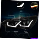 USwbhCg 15-18tH[htH[JXLED DRLvWFN^wbhCg/viYNAM For 15-18 Ford Focus LED DRL Projector Headlight/Lamp Smoked Lens Clear Signal