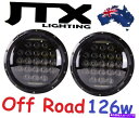 USヘッドライト JTX 7 オフロードLEDヘッドライトDRL 126W PATROL GQ Y60フォードマーベリック JTX 7 Off Road LED Headlights DRL 126w for Nissan Patrol GQ Y60 Ford Maverick