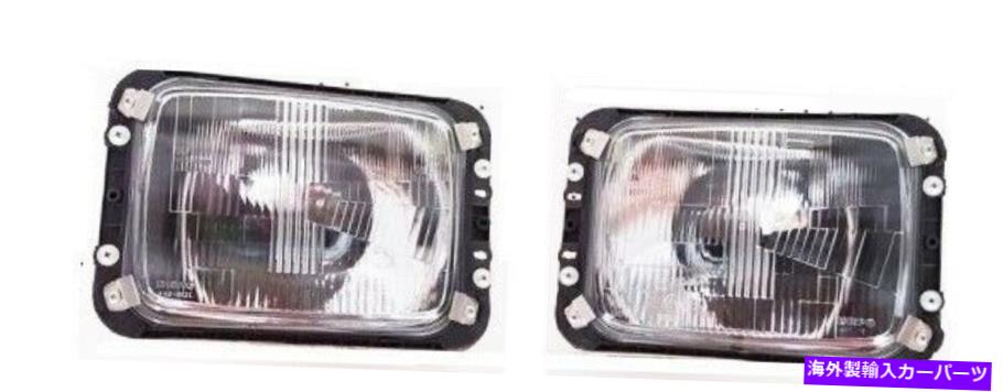 USヘッドライト メルセデス207モデル1975 94 Front HeadlightsペアLH RH NEWアフターマーケット MERCEDES 207 MODEL 1975 94 FRONT HEADLIGHTS PAIR LH RH NEW AFTERMARKET