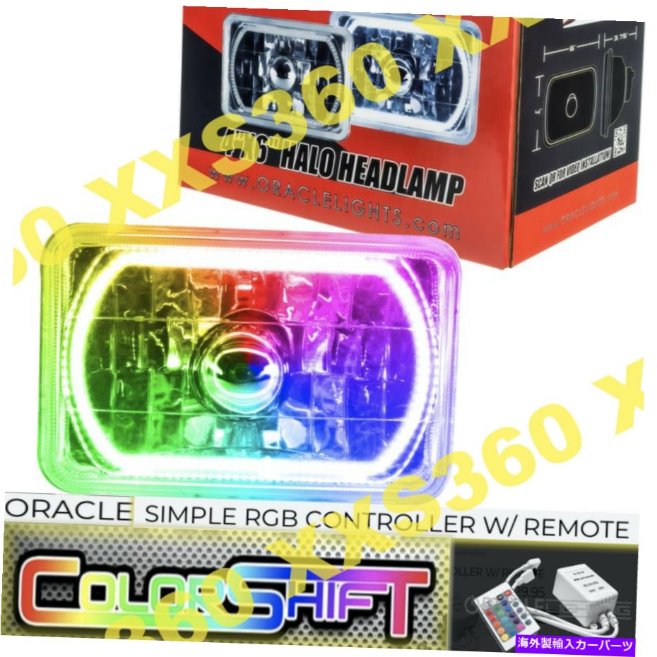 ORACLE Sealed Beam 4"x 6" Halo HEADLIGHT LED/SMD ColorSHIFT Simple w/remote PAIRカテゴリUSヘッドライト状態新品メーカー車種発送詳細全国一律 送料無料（※北海道、沖縄、離島は省く）商品詳細輸入商品の為、英語表記となります。Condition: NewController: ColorSHIFT Simple RGB IncludedBrand: Oracle LightingAssembly Type: SealedFitment Type: Performance/CustomManufacturer Part Number: Does Not ApplyBulbs Included: NoHeadlight Style: Halo ReflectorBulb Type: HalogenLens Color: ClearWarranty: 1 YearPlacement on Vehicle: Front, Left, Right, Inner, OuterMounting Hardware Included: NoUPC: Does not apply 条件：新品コントローラ：ColorSHIFTシンプルRGB付属ブランド：Oracle Lighting組み立てタイプ：シールしたフィットメントタイプ：パフォーマンス/カスタム製造者部品番号：適用しません電球は含まれています：いいえヘッドライトスタイル：Halo Refrece.電球タイプ：ハロゲンレンズカラー：クリア保証：1年車両の配置：前、左、右、内側、アウターマウントハードウェア：NO.UPC：適用しません《ご注文前にご確認ください》■海外輸入品の為、NC・NRでお願い致します。■取り付け説明書は基本的に付属しておりません。お取付に関しましては専門の業者様とご相談お願いいたします。■通常2〜4週間でのお届けを予定をしておりますが、天候、通関、国際事情により輸送便の遅延が発生する可能性や、仕入・輸送費高騰や通関診査追加等による価格のご相談の可能性もございますことご了承いただいております。■海外メーカーの注文状況次第では在庫切れの場合もございます。その場合は弊社都合にてキャンセルとなります。■配送遅延、商品違い等によってお客様に追加料金が発生した場合や取付け時に必要な加工費や追加部品等の、商品代金以外の弊社へのご請求には一切応じかねます。■弊社は海外パーツの輸入販売業のため、製品のお取り付けや加工についてのサポートは行っておりません。専門店様と解決をお願いしております。■大型商品に関しましては、配送会社の規定により個人宅への配送が困難な場合がございます。その場合は、会社や倉庫、最寄りの営業所での受け取りをお願いする場合がございます。■輸入消費税が追加課税される場合もございます。その場合はお客様側で輸入業者へ輸入消費税のお支払いのご負担をお願いする場合がございます。■商品説明文中に英語にて”保証”関する記載があっても適応はされませんのでご了承ください。■海外倉庫から到着した製品を、再度国内で検品を行い、日本郵便または佐川急便にて発送となります。■初期不良の場合は商品到着後7日以内にご連絡下さいませ。■輸入商品のためイメージ違いやご注文間違い当のお客様都合ご返品はお断りをさせていただいておりますが、弊社条件を満たしている場合はご購入金額の30％の手数料を頂いた場合に限りご返品をお受けできる場合もございます。(ご注文と同時に商品のお取り寄せが開始するため)（30％の内訳は、海外返送費用・関税・消費全負担分となります）■USパーツの輸入代行も行っておりますので、ショップに掲載されていない商品でもお探しする事が可能です。お気軽にお問い合わせ下さいませ。[輸入お取り寄せ品においてのご返品制度・保証制度等、弊社販売条件ページに詳細の記載がございますのでご覧くださいませ]&nbsp;