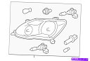 USヘッドライト 本物のトヨタ複合アセンブリ81150-AC050 Genuine Toyota Composite Assembly 81150-AC050