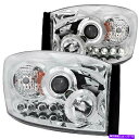 USヘッドライト 111210 RAMトラックLH RH 1500のための＆旅客辺 111210 Anzo Headlight Lamp Driver & Passenger Side New for Ram Truck LH RH 1500