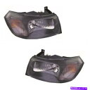 USヘッドライト Pour Ford Transit MK6 2000-2006 Phares Noir 1ペアO '/ S&N / S Pour Ford Transit Mk6 2000-2006 Phares Noir 1 Paire O' / S & N/S