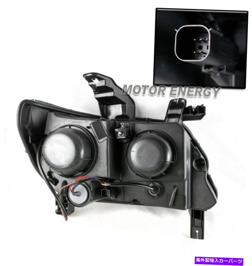 USヘッドライト 15-18シボレーコロラドLEDクロームスクエアプロジェクターヘッドライトW /青DRL信号 FOR 15-18 CHEVY COLORADO LED CHROME SQUARE PROJECTOR HEADLIGHT W/BLUE DRL SIGNAL