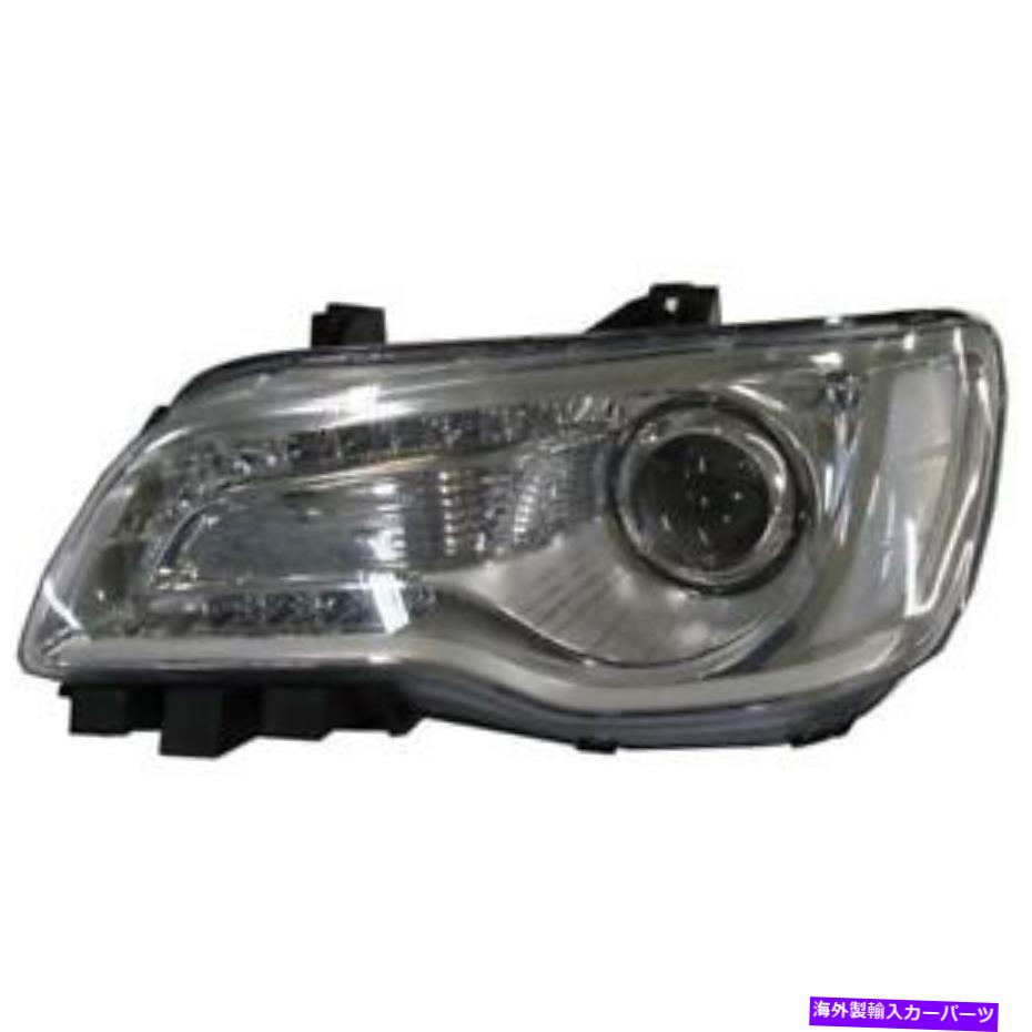 USヘッドライト 15 16 17 18 19 19千章300左前照灯アセンブリ、アフターマーケット、クロムベゼル 15 16 17 18 19 CHRYSLER 300 Left Headlamp Assembly , Aftermarket ,chrome bezels