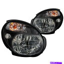 USヘッドライト Anzo USA 121121クリスタルヘッドライトセットは02-03インプレッサに収まります Anzo USA 121121 Crystal Headlight Set Fits 02-03 Impreza(2)