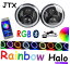 USإåɥ饤 RGB Rainbow Haloإåɥ饤ȥƥҡ꡼ץ饤A30 Bugeye Frogeye 3000 MK1 MK RGB Rainbow Halo Headlights Austin Healey Sprite A30 Bugeye Frogeye 3000 Mk1 Mk