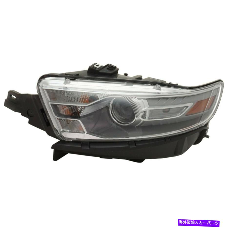 USإåɥ饤 2013-2014 Ford Taurus SE Limited Sel Left She Left Left Left Bulb Headlight For 2013-2014 Ford Taurus SE Limited SEL Left Chrome Trim With Bulb