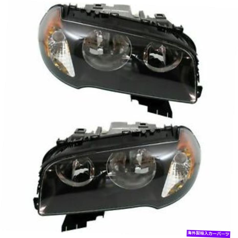 USヘッドライト BM X3 2004 2004 2006 Headlights W / Halogen左右ペアセット FIT FOR BM X3 2004 2005..