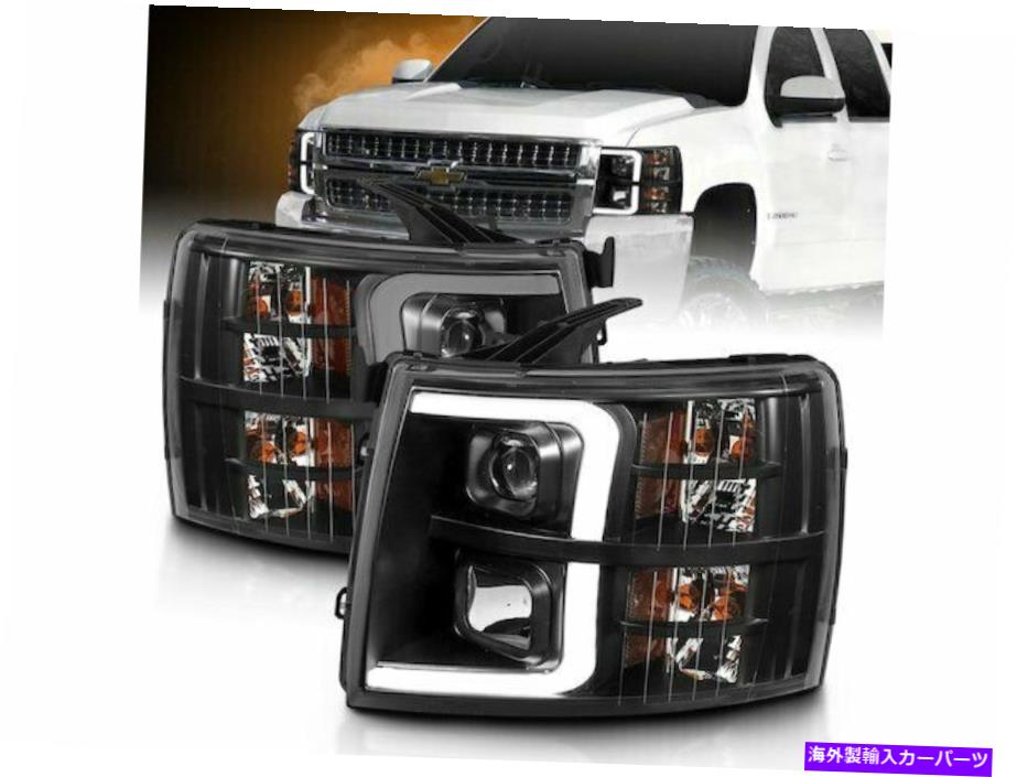 USإåɥ饤 2007-2013ܥ졼Silverado 3500 HDإåɥ饤ȥåAnzo 55392PS 2008 2009 For 2007-2013 Chevrolet Silverado 3500 HD Headlight Set Anzo 55392PS 2008 2009