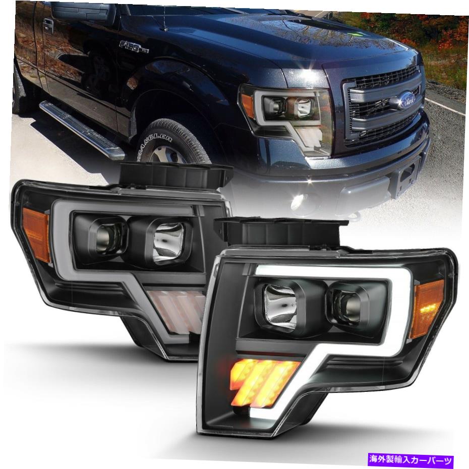 USإåɥ饤 եå09-14 F-150ץإåɥ饤ȥåAnzo USA 111445 Fits 09-14 F-150: Projector Headlight Set Anzo USA 111445