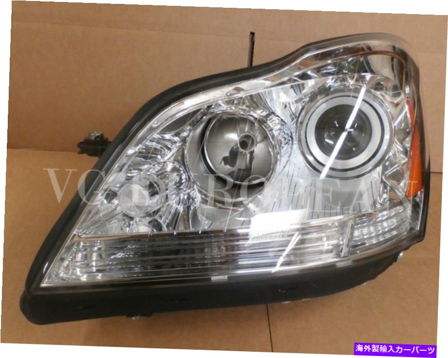 USヘッドライト メルセデスベンツGLクラス純正ハロゲン左ヘッドライトヘッドランプニュー2007-2012 Mercedes-Benz GL-Class Genuine HALOGEN Left Headlight Headlamp NEW 2007-2012