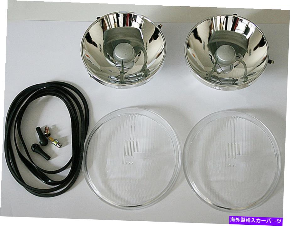 USヘッドライト Porsche 911 930 964 965 H4セットヘッドライト復元キットの真新しい12個 FOR PORSCHE 911 930 964 965 H4 SET HEADLIGHT RESTORATION KIT BRAND NEW 12 PIECES