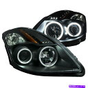 USヘッドライト Anzo USA 121395プロジェクターヘッドライトセットW / Haloフィット08-10 Altima Anzo USA 121395 Projector Headlight Set w/Halo Fits 08-10 Altima