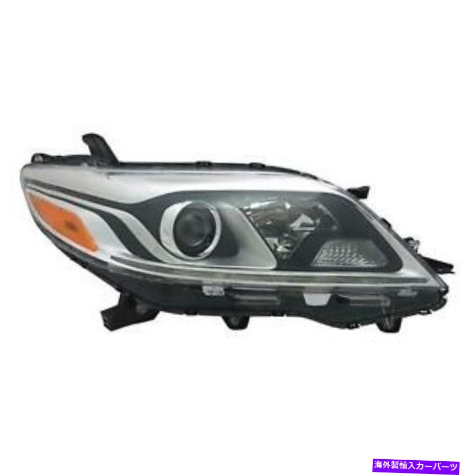 USヘッドライト 15 16 17 18 18 19トヨタシエナ（アフターマーケット）ヘッドランプアセンブリ、右側、LED 15 16 17 18 19 TOYOTA SIENNA (Aftermarket )Headlamp Assembly , Right side, LED