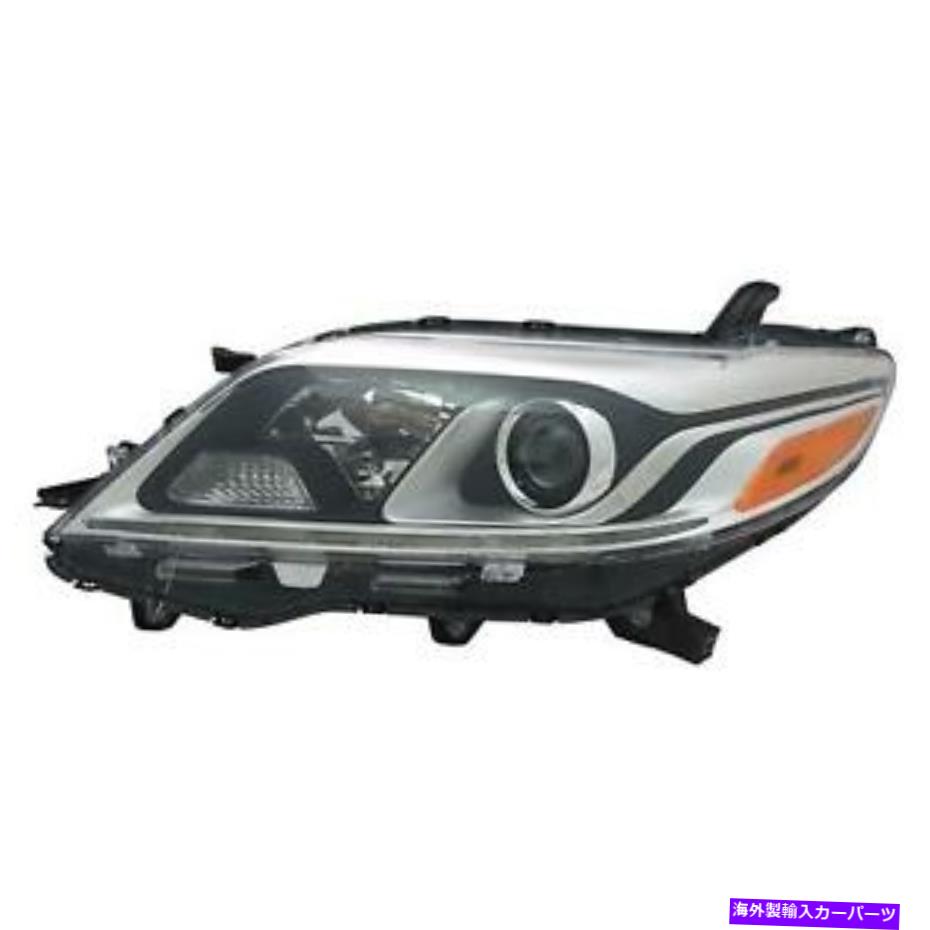 USヘッドライト 15 16 17 18 19 19トヨタシエナ（アフターマーケット - ANS）ヘッドランプアセンブリ（左）LED 15 16 17 18 19 TOYOTA SIENNA (Aftermarket - ANS )Headlamp Assembly (Left) LED