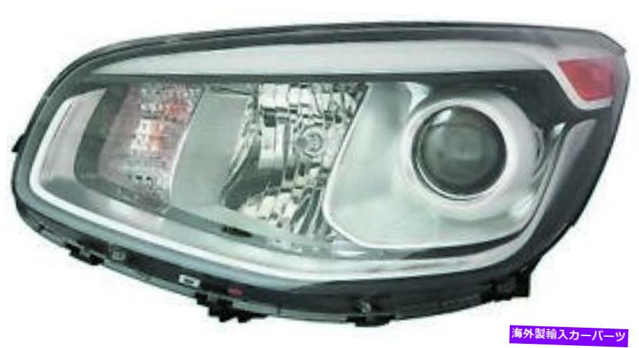 USヘッドライト 14 15 16 Kia Soul Headlampアセンブリ左、アフターマーケット 14 15 16 KIA SOUL Headlamp Assembly Left, Aftermarket