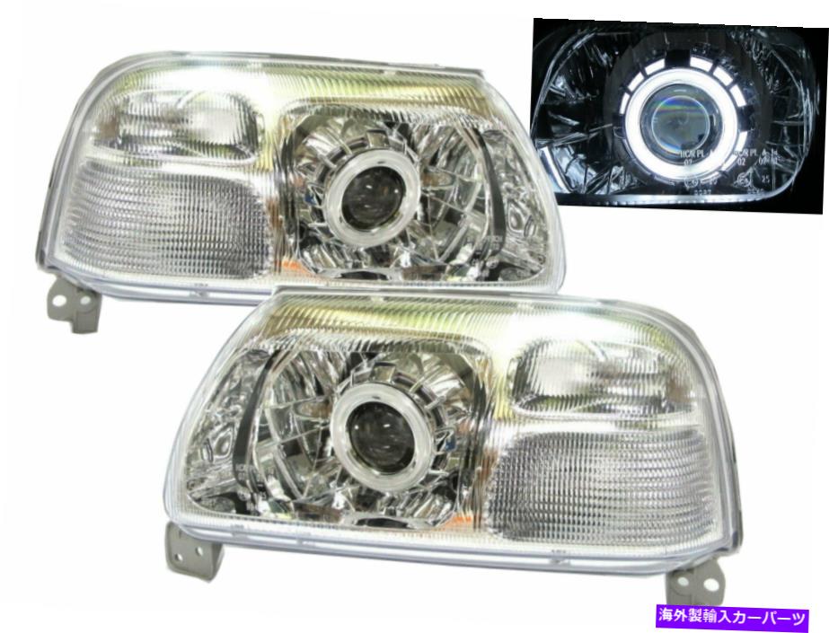 USヘッドライト SUV CCFLプロジェクタヘッドライトクロムMazda LHD Proceed Levante MK2 1997-1999 SUV CCFL Projector Headlight Chrome for MAZDA LHD
