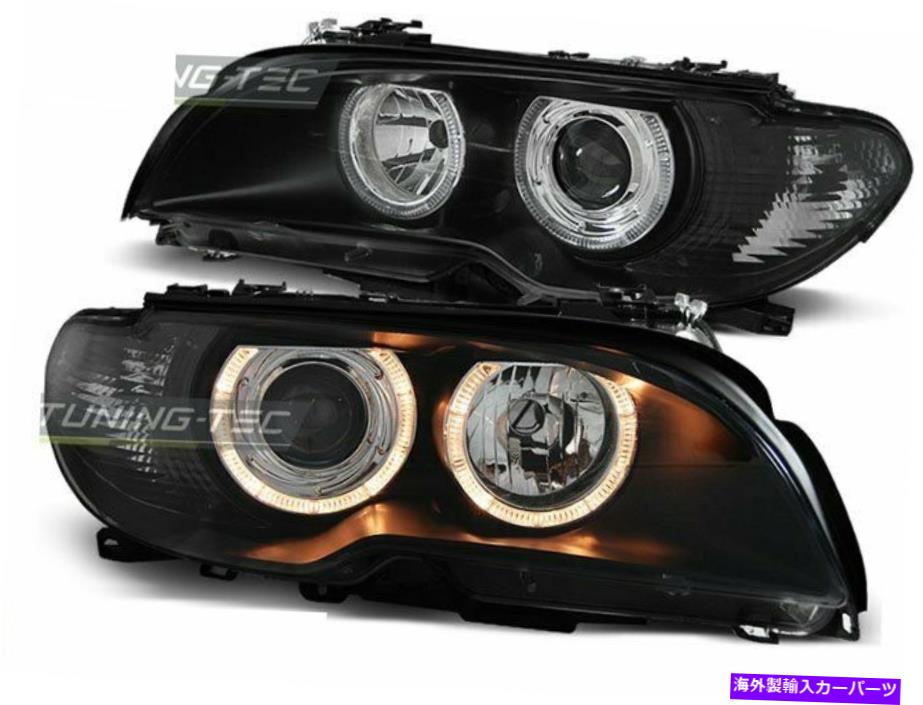 Pair of Headlights for BMW 3 Series E46 03-06 COUPE CABRIO Halo Rims Black CA LPカテゴリUSヘッドライト状態新品メーカー車種発送詳細全国一律 送料無料（※北海道、沖縄、離島は省く）商品詳細輸入商品の為、英語表記となります。Condition: NewBrand: Tuning-Tec-W1MPN: Does not applybest offer enabled: on 条件：新品ブランド：THUNING-TEC-W1MPN：適用しません最高のオファーが有効：ON《ご注文前にご確認ください》■海外輸入品の為、NC・NRでお願い致します。■取り付け説明書は基本的に付属しておりません。お取付に関しましては専門の業者様とご相談お願いいたします。■通常2〜4週間でのお届けを予定をしておりますが、天候、通関、国際事情により輸送便の遅延が発生する可能性や、仕入・輸送費高騰や通関診査追加等による価格のご相談の可能性もございますことご了承いただいております。■海外メーカーの注文状況次第では在庫切れの場合もございます。その場合は弊社都合にてキャンセルとなります。■配送遅延、商品違い等によってお客様に追加料金が発生した場合や取付け時に必要な加工費や追加部品等の、商品代金以外の弊社へのご請求には一切応じかねます。■弊社は海外パーツの輸入販売業のため、製品のお取り付けや加工についてのサポートは行っておりません。専門店様と解決をお願いしております。■大型商品に関しましては、配送会社の規定により個人宅への配送が困難な場合がございます。その場合は、会社や倉庫、最寄りの営業所での受け取りをお願いする場合がございます。■輸入消費税が追加課税される場合もございます。その場合はお客様側で輸入業者へ輸入消費税のお支払いのご負担をお願いする場合がございます。■商品説明文中に英語にて”保証”関する記載があっても適応はされませんのでご了承ください。■海外倉庫から到着した製品を、再度国内で検品を行い、日本郵便または佐川急便にて発送となります。■初期不良の場合は商品到着後7日以内にご連絡下さいませ。■輸入商品のためイメージ違いやご注文間違い当のお客様都合ご返品はお断りをさせていただいておりますが、弊社条件を満たしている場合はご購入金額の30％の手数料を頂いた場合に限りご返品をお受けできる場合もございます。(ご注文と同時に商品のお取り寄せが開始するため)（30％の内訳は、海外返送費用・関税・消費全負担分となります）■USパーツの輸入代行も行っておりますので、ショップに掲載されていない商品でもお探しする事が可能です。お気軽にお問い合わせ下さいませ。[輸入お取り寄せ品においてのご返品制度・保証制度等、弊社販売条件ページに詳細の記載がございますのでご覧くださいませ]&nbsp;