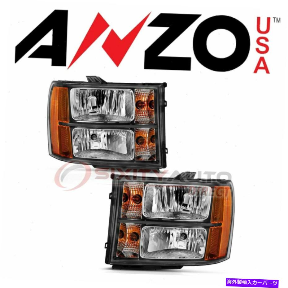 USإåɥ饤 ŵΤγJGAnzousa 111430إåɥ饤ȥ֥ AnzoUSA 111430 Headlight Assembly for Electrical Lighting Body Exterior jg