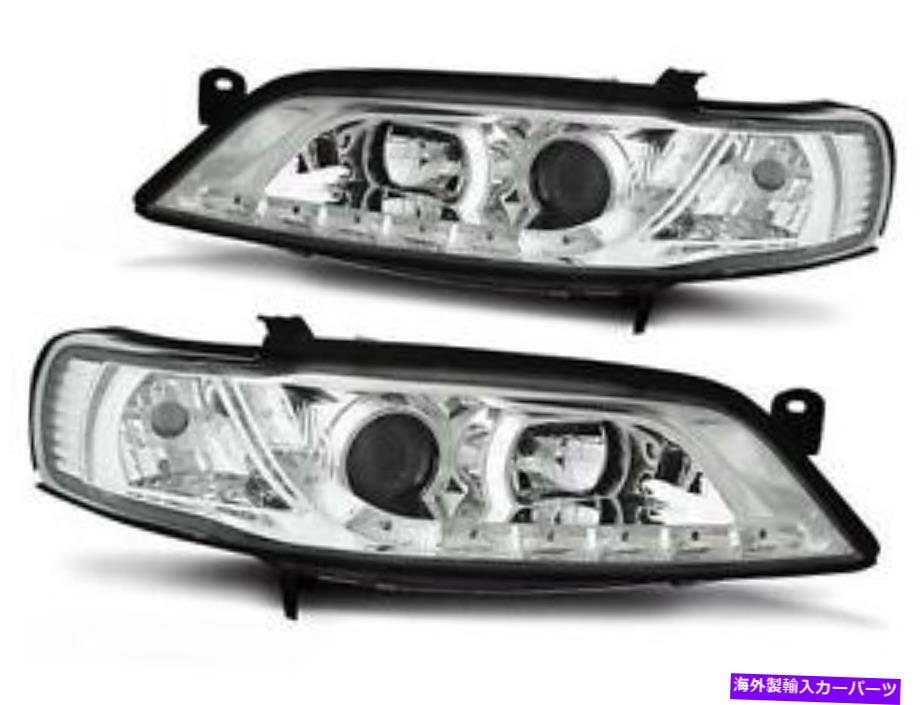 Daytime running light headlight set FOR Opel Vectra B 99-02 in chrome clearカテゴリUSヘッドライト状態新品メーカー車種発送詳細全国一律 送料無料（※北海道、沖縄、離島は省く）商品詳細輸入商品の為、英語表記となります。Condition: NewBrand: Aftermarket ProductsFitment Type: Performance/CustomManufacturer Part Number: Does Not ApplyBulb Type: Halogensuitable for:: this lights are for LHD CARS 条件：新品ブランド：アフターマーケット製品フィットメントタイプ：パフォーマンス/カスタム製造者部品番号：適用しません電球タイプ：ハロゲン::このライトはLHD車用です《ご注文前にご確認ください》■海外輸入品の為、NC・NRでお願い致します。■取り付け説明書は基本的に付属しておりません。お取付に関しましては専門の業者様とご相談お願いいたします。■通常2〜4週間でのお届けを予定をしておりますが、天候、通関、国際事情により輸送便の遅延が発生する可能性や、仕入・輸送費高騰や通関診査追加等による価格のご相談の可能性もございますことご了承いただいております。■海外メーカーの注文状況次第では在庫切れの場合もございます。その場合は弊社都合にてキャンセルとなります。■配送遅延、商品違い等によってお客様に追加料金が発生した場合や取付け時に必要な加工費や追加部品等の、商品代金以外の弊社へのご請求には一切応じかねます。■弊社は海外パーツの輸入販売業のため、製品のお取り付けや加工についてのサポートは行っておりません。専門店様と解決をお願いしております。■大型商品に関しましては、配送会社の規定により個人宅への配送が困難な場合がございます。その場合は、会社や倉庫、最寄りの営業所での受け取りをお願いする場合がございます。■輸入消費税が追加課税される場合もございます。その場合はお客様側で輸入業者へ輸入消費税のお支払いのご負担をお願いする場合がございます。■商品説明文中に英語にて”保証”関する記載があっても適応はされませんのでご了承ください。■海外倉庫から到着した製品を、再度国内で検品を行い、日本郵便または佐川急便にて発送となります。■初期不良の場合は商品到着後7日以内にご連絡下さいませ。■輸入商品のためイメージ違いやご注文間違い当のお客様都合ご返品はお断りをさせていただいておりますが、弊社条件を満たしている場合はご購入金額の30％の手数料を頂いた場合に限りご返品をお受けできる場合もございます。(ご注文と同時に商品のお取り寄せが開始するため)（30％の内訳は、海外返送費用・関税・消費全負担分となります）■USパーツの輸入代行も行っておりますので、ショップに掲載されていない商品でもお探しする事が可能です。お気軽にお問い合わせ下さいませ。[輸入お取り寄せ品においてのご返品制度・保証制度等、弊社販売条件ページに詳細の記載がございますのでご覧くださいませ]&nbsp;