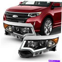 Us Custom Parts Shop USDM㤨USإåɥ饤 [ϥǥ] 11-14եɥå֥åϥLEDͥ塼֥ץإåɥ饤 [Halogen Model] 11-14 Ford Edge Black Housing LED Neon Tube Projector HeadlightפβǤʤ148,823ߤˤʤޤ