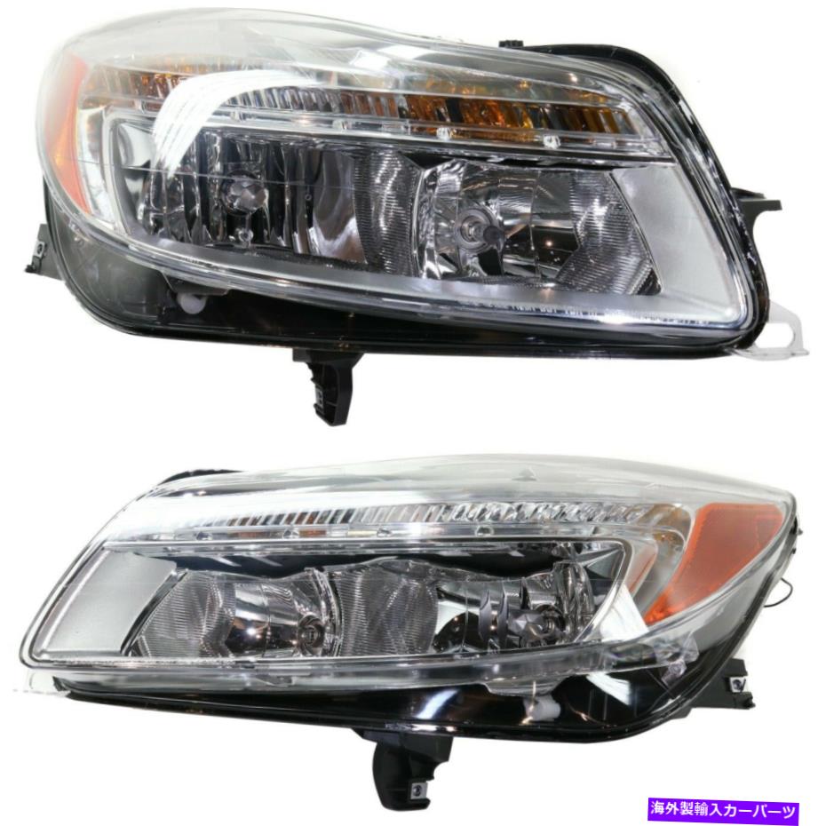 USヘッドライト 2011-2013ビュイックリーガルペアドライバと助手席側CAPAのヘッドライト Headlight For 2011-2013 Buick Regal Pair Driver and Passenger Side CAPA