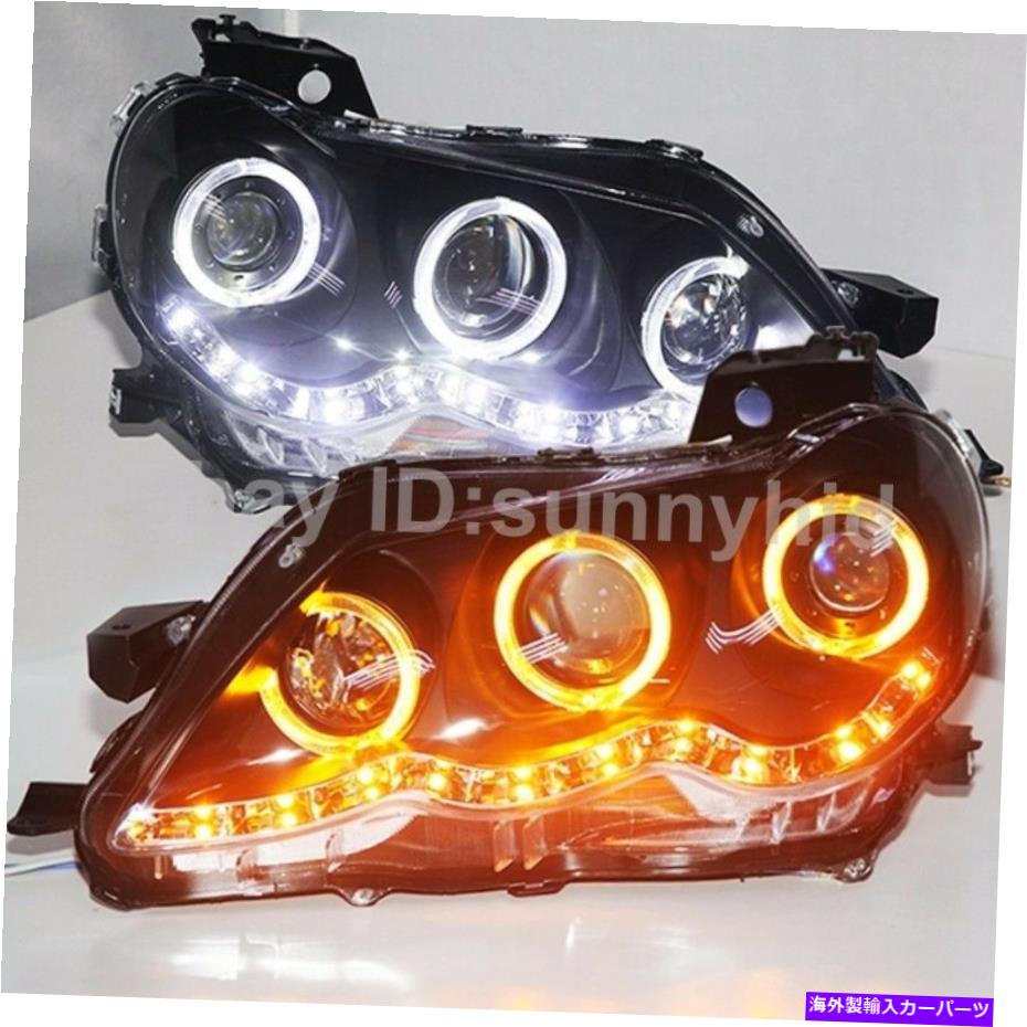 USヘッドライト TYレイズマークX LEDヘッドライトAngel Eyes Projector Lens 2005~2009年JC For TY REIZ Mark X LED Headlights Angel Eyes Projector Lens 2005 to 2009 year JC