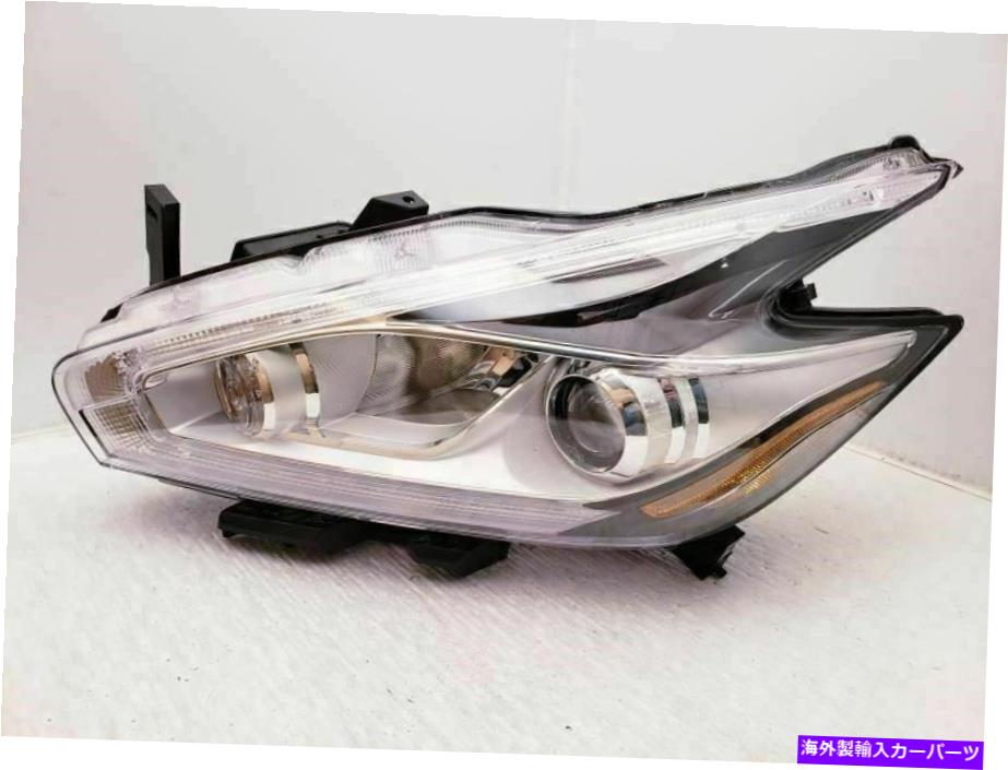 USヘッドライト 日産村野はハロゲンヘッドライト15 16 17アフターマーケット Nissan Murano Left Halogen Headlight 15 16 17 AFTERMARKET