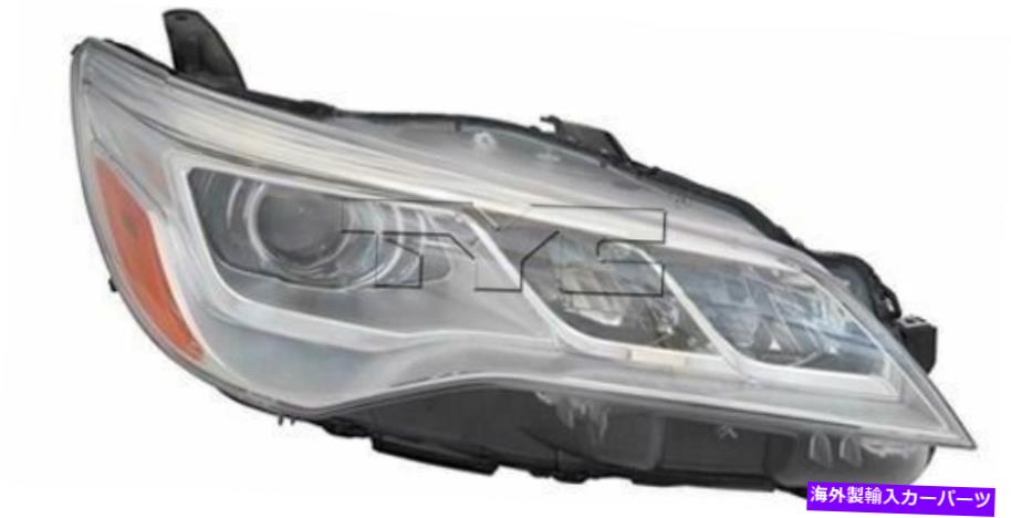 LED Headlight For 2015-2017 Toyota Camry XLE Passenger Side RHカテゴリUSヘッドライト状態新品メーカー車種発送詳細全国一律 送料無料（※北海道、沖縄、離島は省く）商品詳細輸入商品の為、英語表記となります。Condition: NewApplication: 2015-2017 Toyota Camry XLE Headlight Head Lamp LEDInterchange Part Number: TO2503223Brand: TYCManufacturer Part Number: 20-9611-00-1Bulb Type: LEDReplacement for: OEM# 81110-06870Certifications: DOT, SAEUPC: Does Not ApplyFitment Type: Direct ReplacementWarranty: Lifetime 条件：新品アプリケーション：2015-2017トヨタカムリXLEヘッドライトヘッドランプLEDインターチェンジ部品番号：TO2503223ブランド：Tyc.メーカー部品番号：20-9611-00-1電球タイプ：LED.代替品：OEM＃81110-06870認証：ドット、SaeUPC：適用しませんフィットメントタイプ：直接交換保証：生涯《ご注文前にご確認ください》■海外輸入品の為、NC・NRでお願い致します。■取り付け説明書は基本的に付属しておりません。お取付に関しましては専門の業者様とご相談お願いいたします。■通常2〜4週間でのお届けを予定をしておりますが、天候、通関、国際事情により輸送便の遅延が発生する可能性や、仕入・輸送費高騰や通関診査追加等による価格のご相談の可能性もございますことご了承いただいております。■海外メーカーの注文状況次第では在庫切れの場合もございます。その場合は弊社都合にてキャンセルとなります。■配送遅延、商品違い等によってお客様に追加料金が発生した場合や取付け時に必要な加工費や追加部品等の、商品代金以外の弊社へのご請求には一切応じかねます。■弊社は海外パーツの輸入販売業のため、製品のお取り付けや加工についてのサポートは行っておりません。専門店様と解決をお願いしております。■大型商品に関しましては、配送会社の規定により個人宅への配送が困難な場合がございます。その場合は、会社や倉庫、最寄りの営業所での受け取りをお願いする場合がございます。■輸入消費税が追加課税される場合もございます。その場合はお客様側で輸入業者へ輸入消費税のお支払いのご負担をお願いする場合がございます。■商品説明文中に英語にて”保証”関する記載があっても適応はされませんのでご了承ください。■海外倉庫から到着した製品を、再度国内で検品を行い、日本郵便または佐川急便にて発送となります。■初期不良の場合は商品到着後7日以内にご連絡下さいませ。■輸入商品のためイメージ違いやご注文間違い当のお客様都合ご返品はお断りをさせていただいておりますが、弊社条件を満たしている場合はご購入金額の30％の手数料を頂いた場合に限りご返品をお受けできる場合もございます。(ご注文と同時に商品のお取り寄せが開始するため)（30％の内訳は、海外返送費用・関税・消費全負担分となります）■USパーツの輸入代行も行っておりますので、ショップに掲載されていない商品でもお探しする事が可能です。お気軽にお問い合わせ下さいませ。[輸入お取り寄せ品においてのご返品制度・保証制度等、弊社販売条件ページに詳細の記載がございますのでご覧くださいませ]&nbsp;