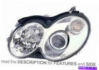 USヘッドライト LHDヘッドライトメルセデスCLK W209 RY 2003-2009左側A2098203761 LHD Headlight Mercedes Clk W209 Ry 2003-2009 Left Side A2098203761