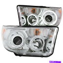 USヘッドライト Anzo USA 111173プロジェクターヘッドライトセットW / Haloフィット07-15 Sequoia Tundra Anzo USA 111173 Projector Headlight Set w/Halo Fits 07-15 Sequoia Tundra