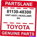 USヘッドライト 81130-48300トヨタOEM純正ユニットASSY、ヘッドランプ、RH 81130-48300 Toyota OEM Genuine UNIT ASSY, HEADLAMP, RH(2)