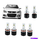 USヘッドライト HOLDEN VFシリーズ1 LED CANBUSこんにちはロービームフォグランプ変換キット For Holden VF Series 1 L...