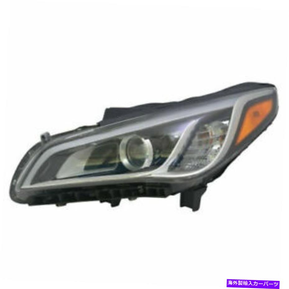USヘッドライト LH左ドライブサイドヘッドランプヘッドライトHID 2015年2016年2016年2017年代ソナタ LH..